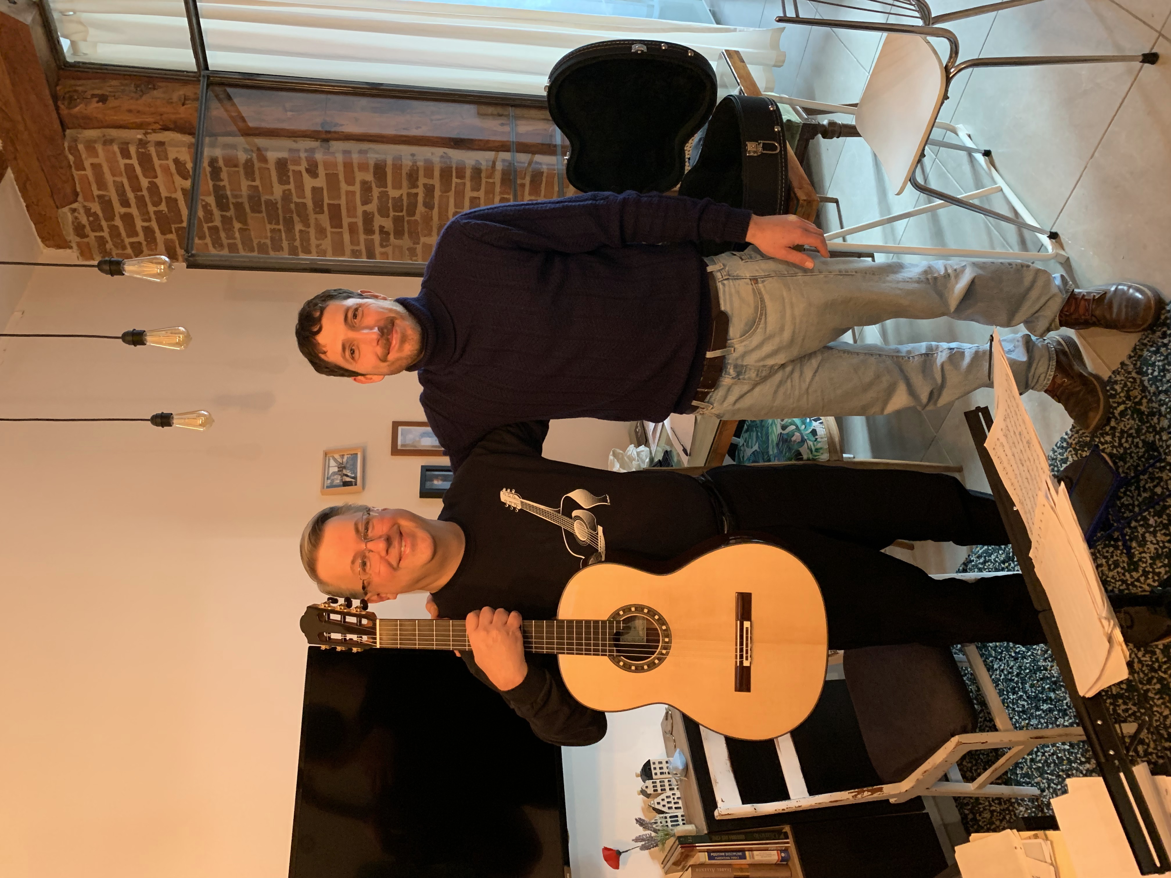 Len Verrett and Alessandro Perciaccante