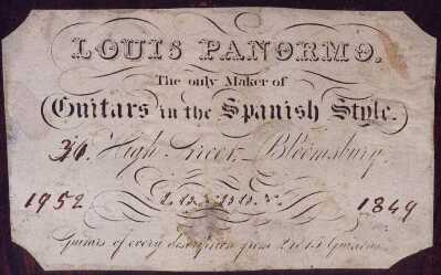 Panormo Label